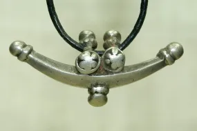 Small Traditional Silver Pendant from India