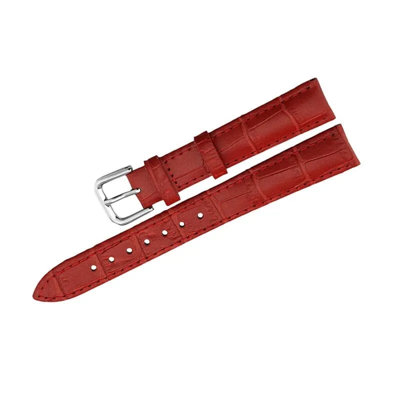 Snakeskin Leather Watch Straps Compatible with the OnePlus Watch