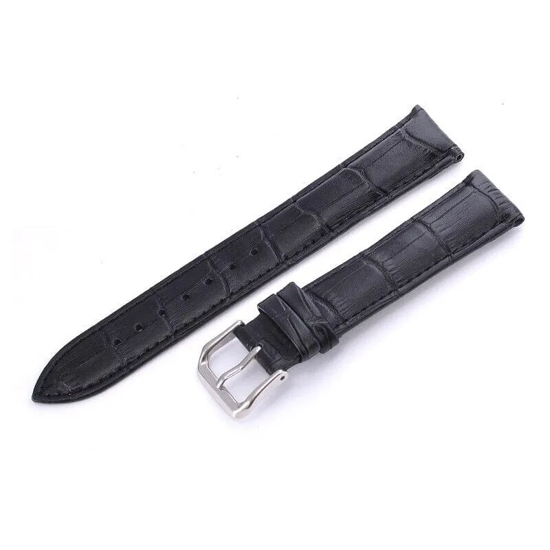 Snakeskin Leather Watch Straps Compatible with the OnePlus Watch