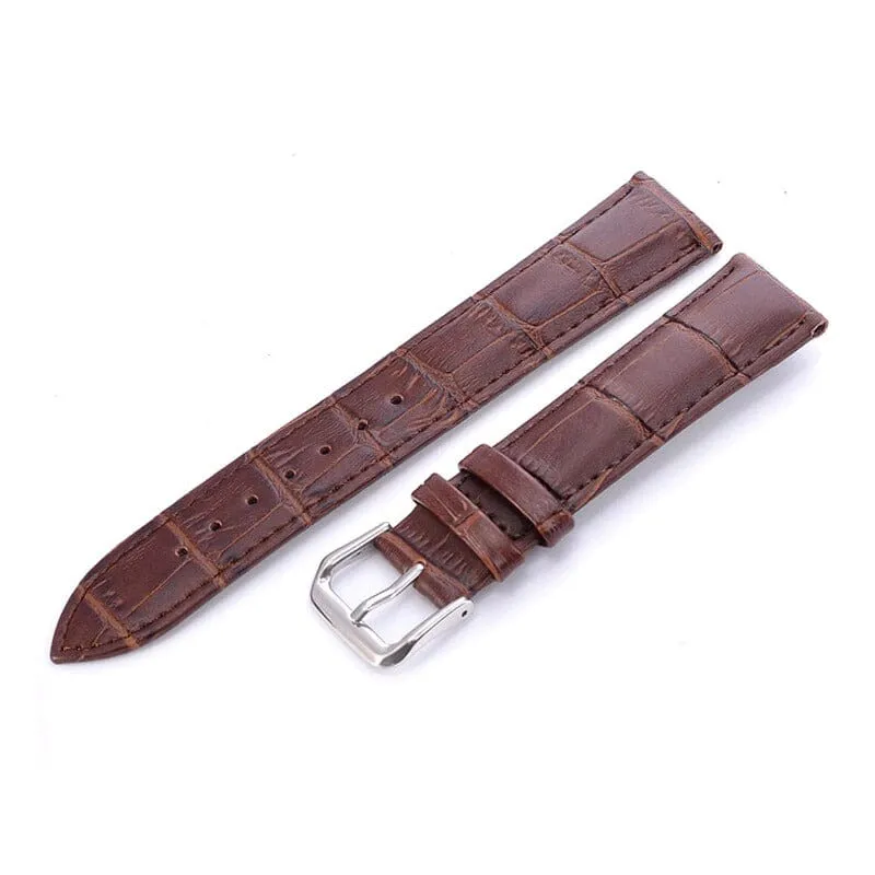 Snakeskin Leather Watch Straps Compatible with the OnePlus Watch