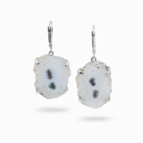 Solar Quartz Drop Earrings