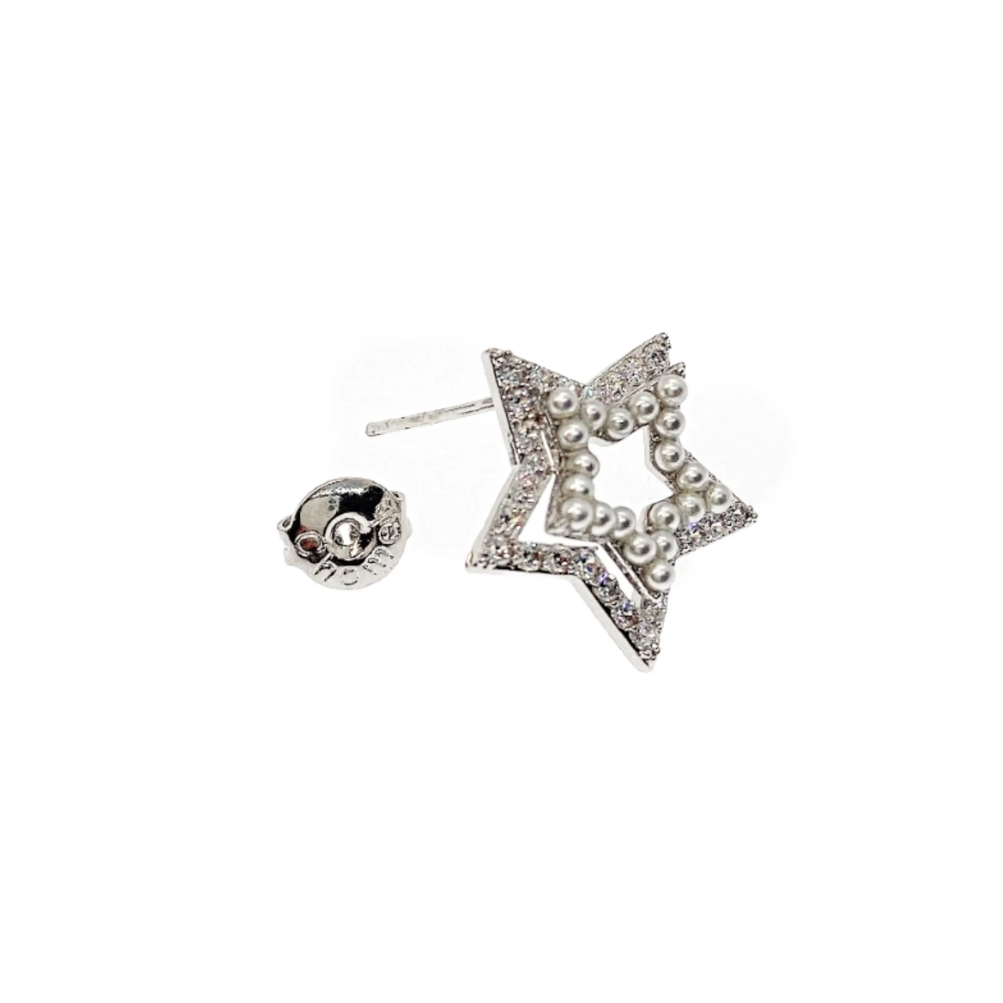 Star Pearl Earrings