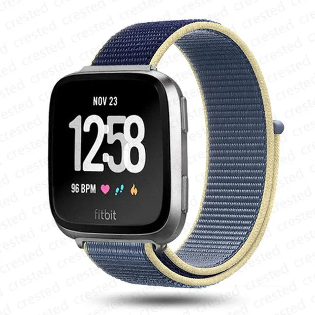 Strap for Fitbit Versa 2 band correa Smart watch replacment Watchband Nylon Loop Bracelet correa Fitbit Versa 2/Fitbit Libe band