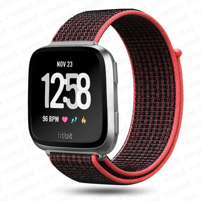 Strap for Fitbit Versa 2 band correa Smart watch replacment Watchband Nylon Loop Bracelet correa Fitbit Versa 2/Fitbit Libe band