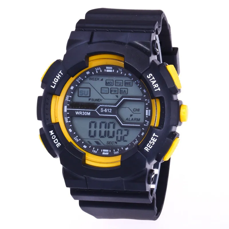 Student Electronic Sports Watch Children's Chronograph Watch Luminous Electronic Watch