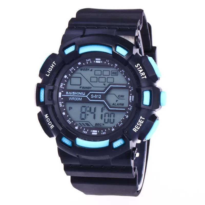 Student Electronic Sports Watch Children's Chronograph Watch Luminous Electronic Watch