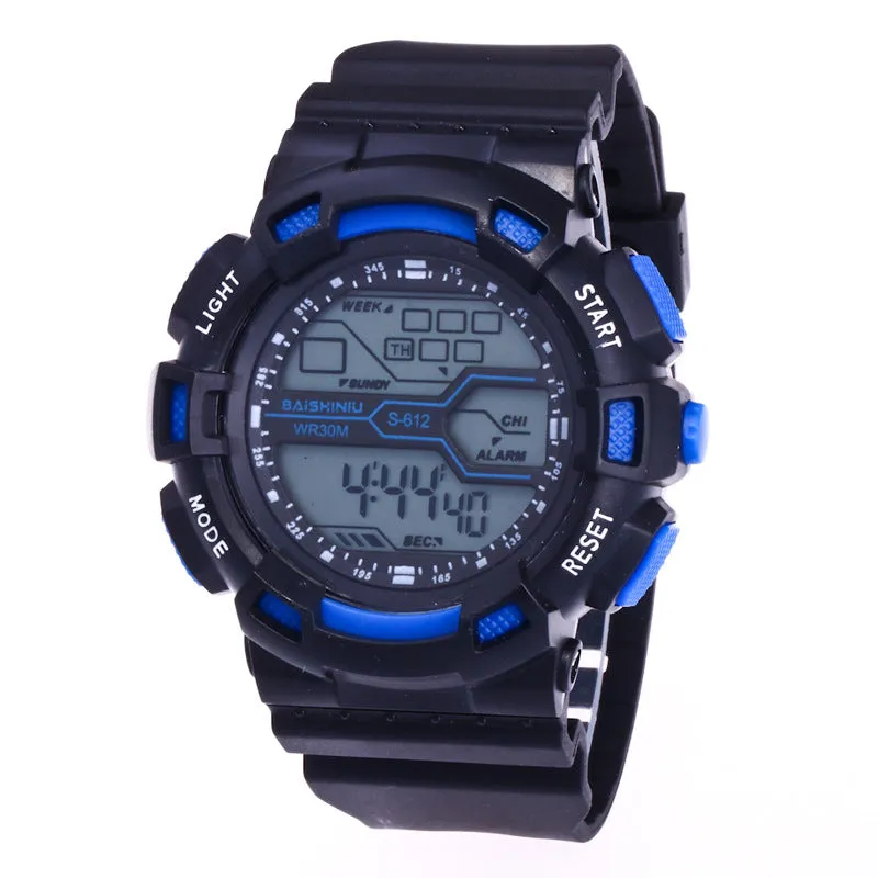 Student Electronic Sports Watch Children's Chronograph Watch Luminous Electronic Watch