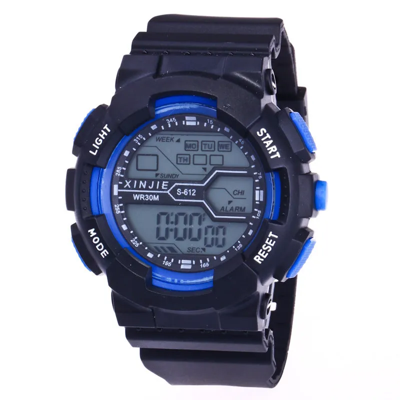 Student Electronic Sports Watch Children's Chronograph Watch Luminous Electronic Watch