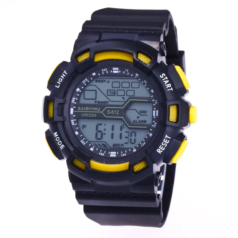 Student Electronic Sports Watch Children's Chronograph Watch Luminous Electronic Watch