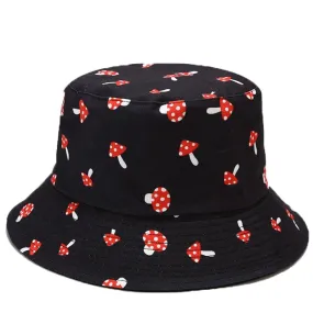 Summer Printed Reversible Bucket Hat Men Outdoor Hip-Hop Fisherman Cap Fashion Street Beach Bob Women Double Side Panama Hat Hot