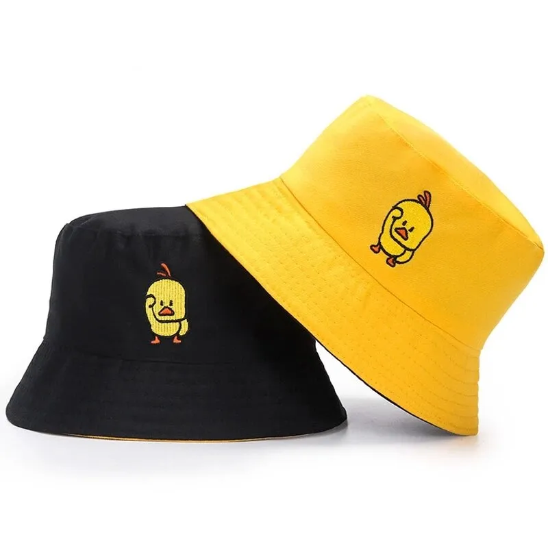 Summer Printed Reversible Bucket Hat Men Outdoor Hip-Hop Fisherman Cap Fashion Street Beach Bob Women Double Side Panama Hat Hot