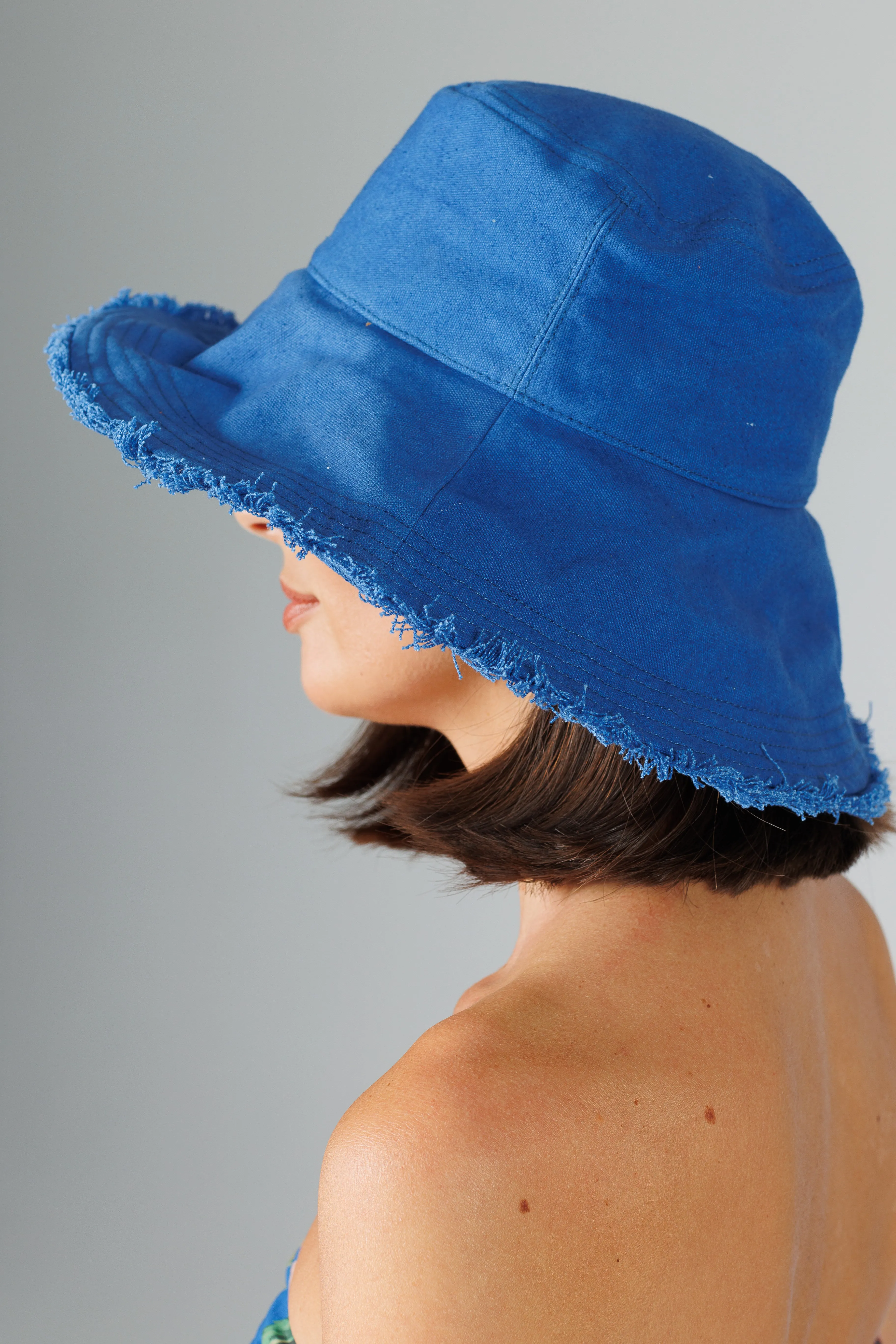 Sunny Bucket Hat, Sea Blue