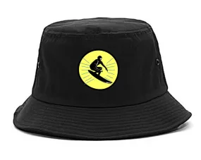 Surfing Surfer Mens Bucket Hat