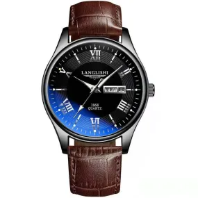 Swiss Waterproof Luminous Calendar Men's Watch Korean Fashion Business