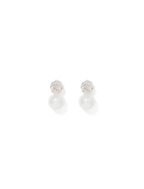 Sydney Pearl And Crystal Earrings