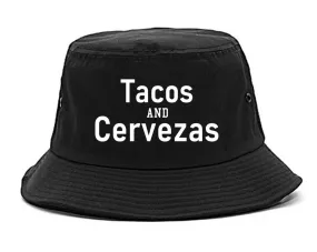 Tacos And Cervezas Cinco De Mayo Mens Bucket Hat