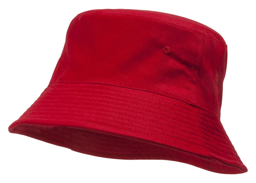 TopHeadwear Blank Cotton Bucket Hat