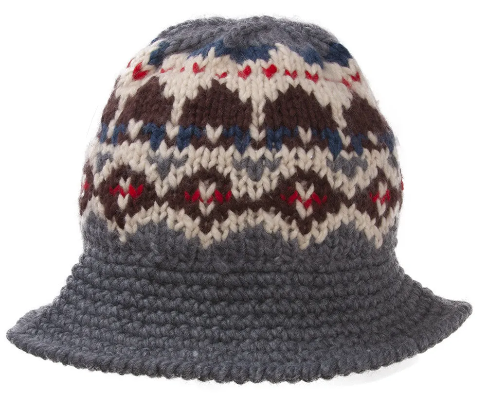 TopHeadwear Knitted Bucket Hat