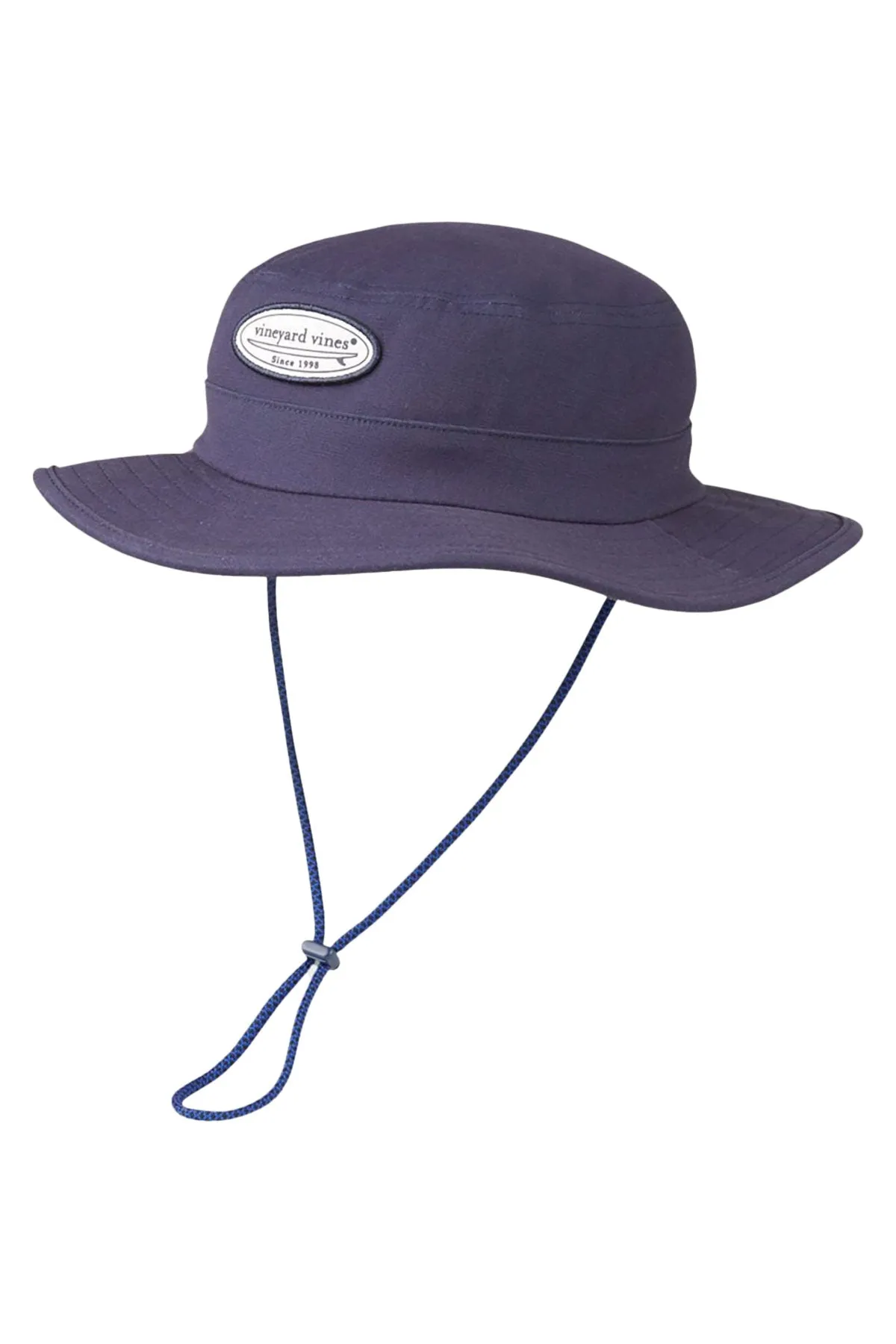 Vineyard Vines Custom Unisex Surf Patch Canvas Bucket Hats, Vineyard Navy