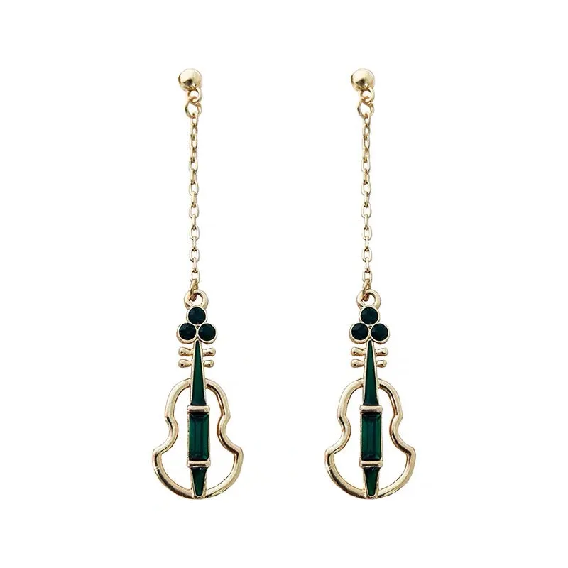 Violin Dangle Earrings| Cello Earrings | Guitar | Gifts for musicians | Instrument earrings