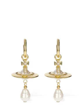 Vivienne Westwood   Aleksa imitation pearl drop earrings 