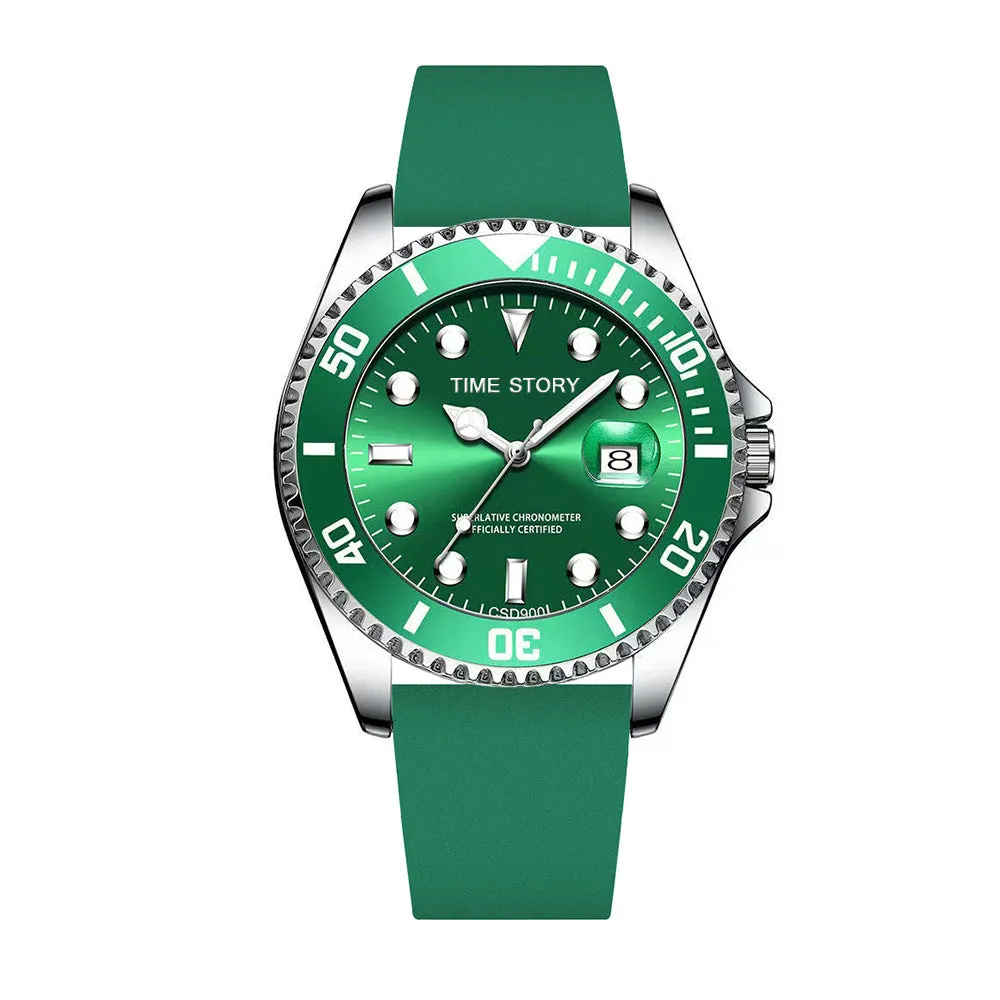 Watch Men Non-Mechanical Watch Men's Watch Wholesale Waterproof Fashion Luminous Men's Watch