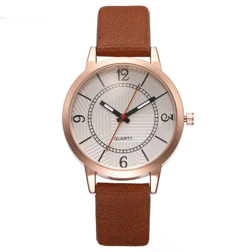 Women's Personality Small Dial Watch, Simple Casual Fashion Quartz Watch Women's