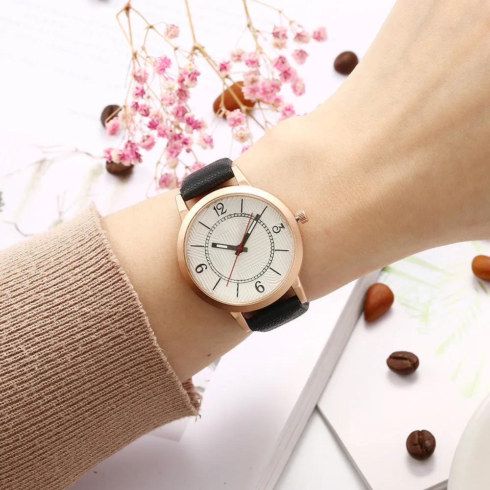 Women's Personality Small Dial Watch, Simple Casual Fashion Quartz Watch Women's